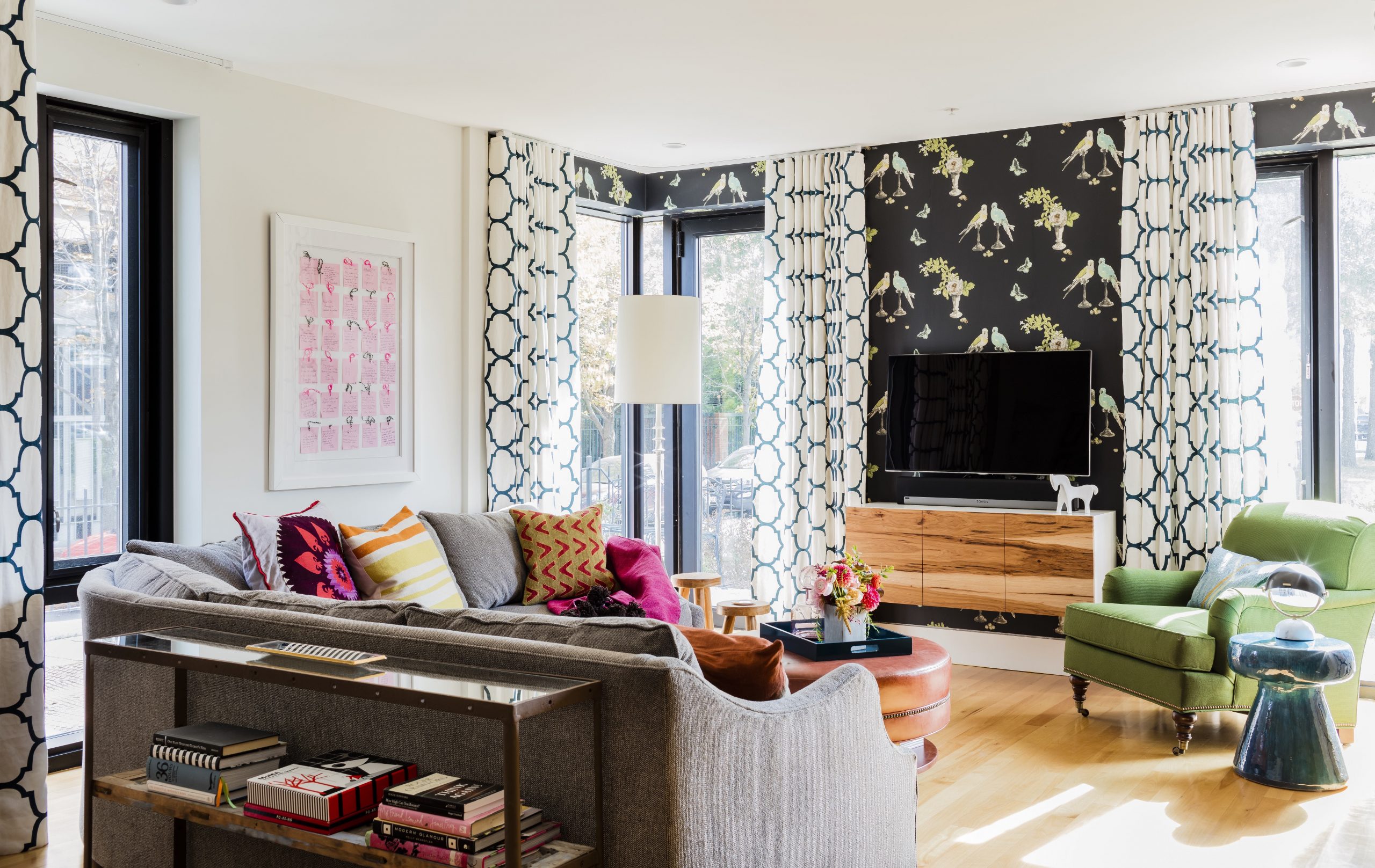 Mixing and Matching Patterns and Textures in an Interior Design